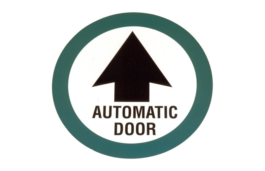 Door Controls USA | DECAL-OUT-GREEN
