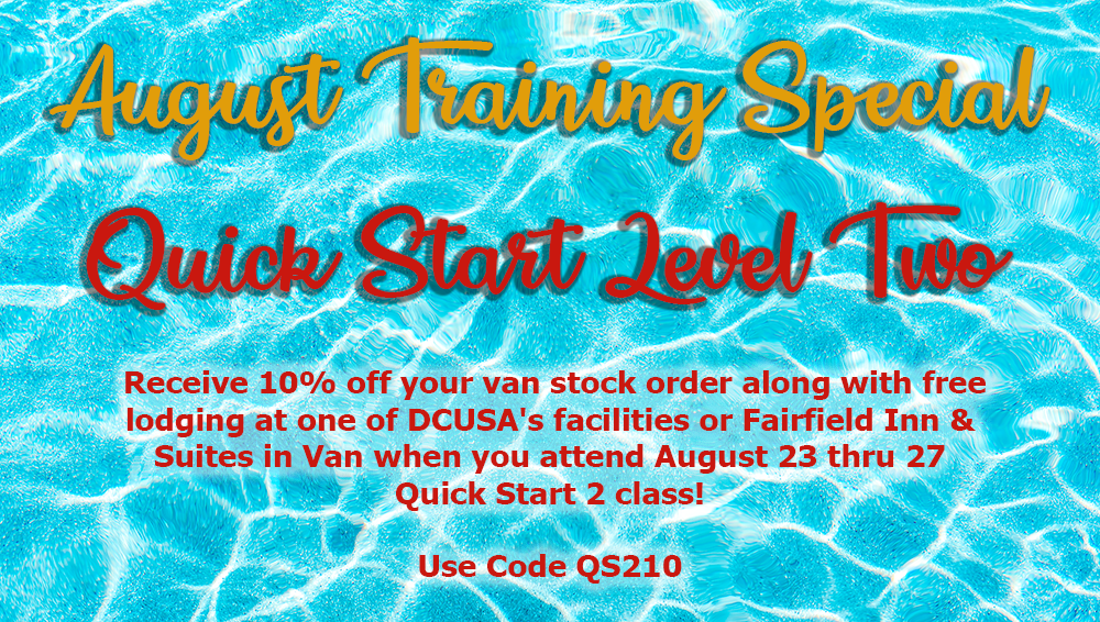 August Training Special Banner ESM