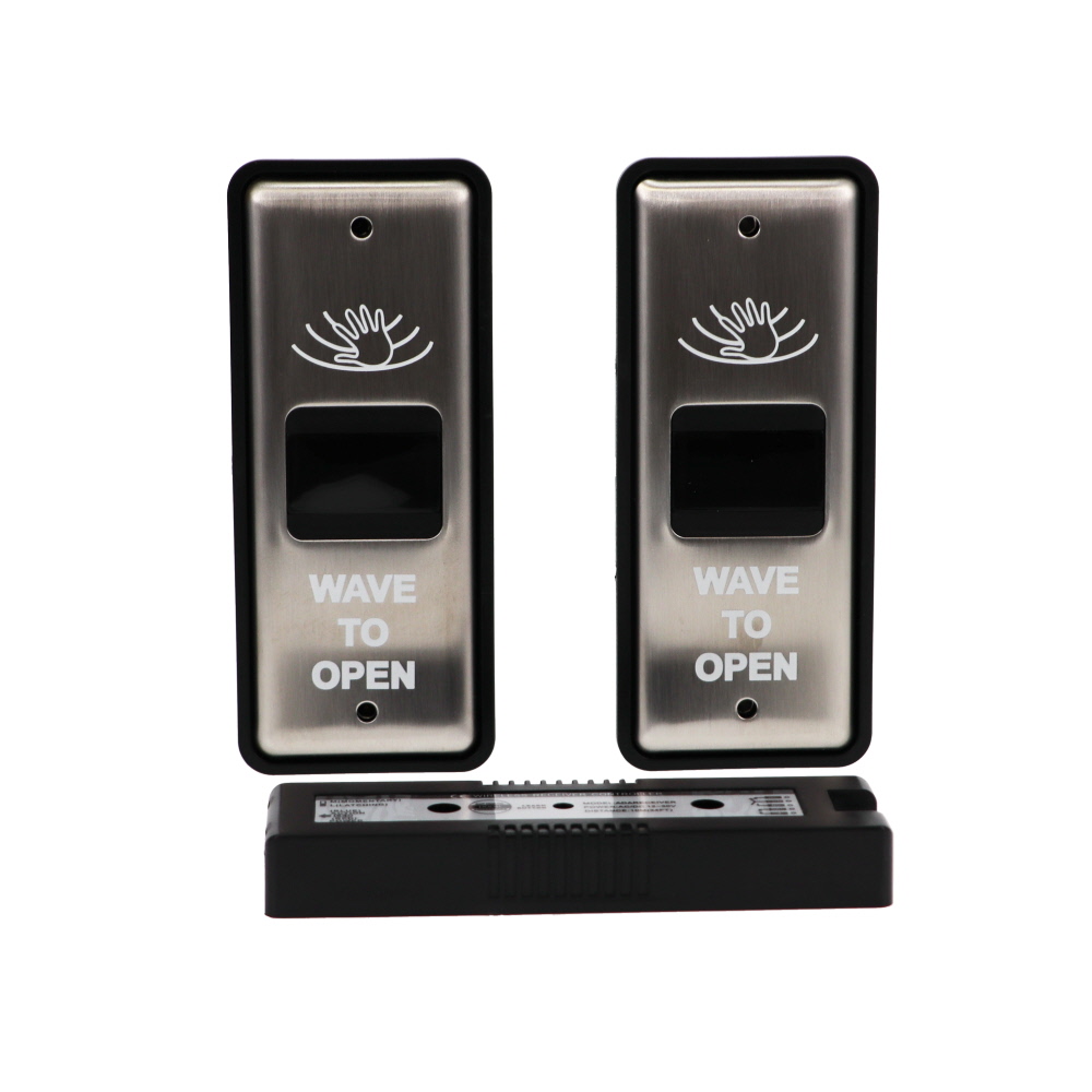 Door Controls USA SS WIRELESS, TOUCHLESS JAMB SWITCH KIT