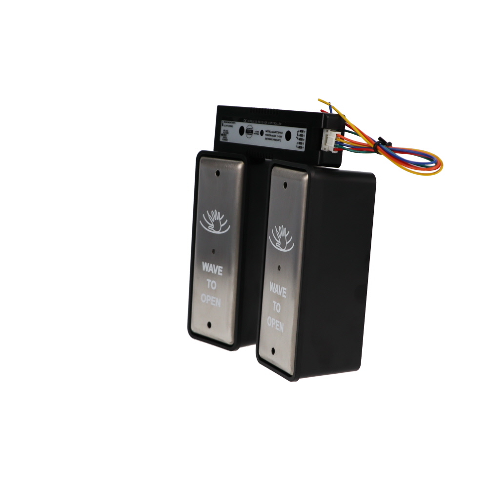 Door Controls USA SS WIRELESS, TOUCHLESS JAMB SWITCH KIT (INDUCTION)