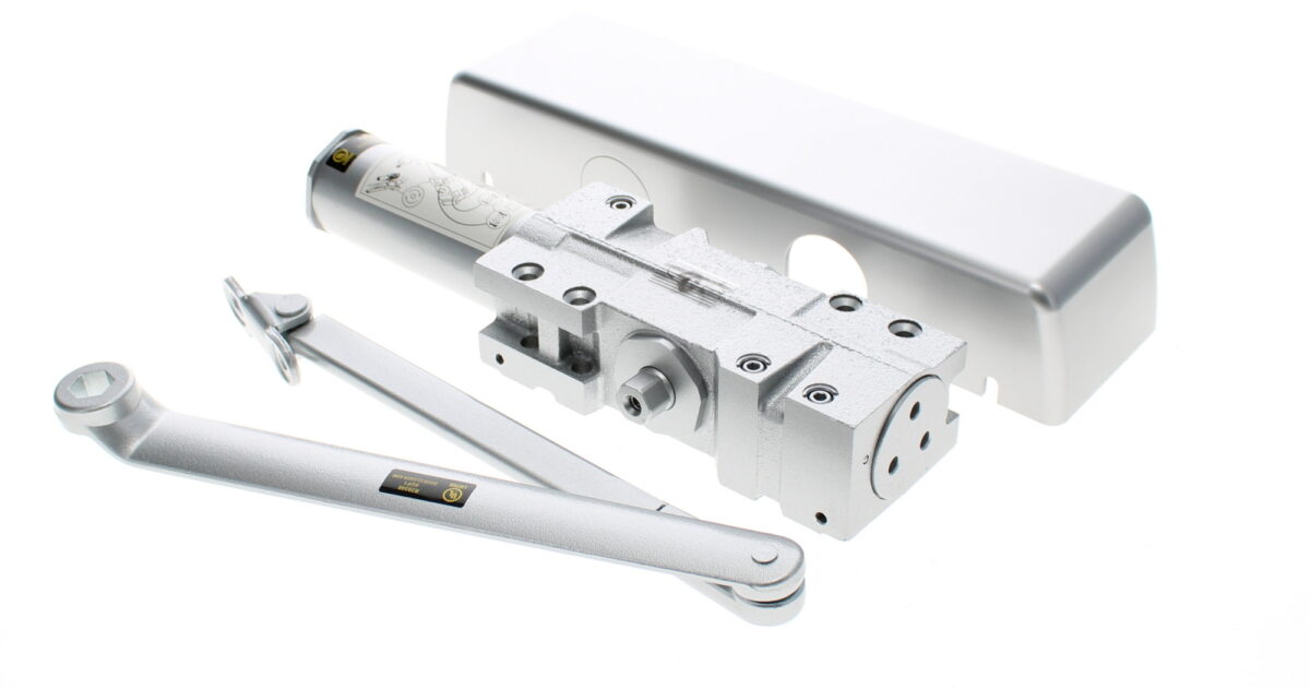 4116AL DCM-HDWR CLOSER, PWR ADJ 1-6 CL IRON BO | Door Controls USA
