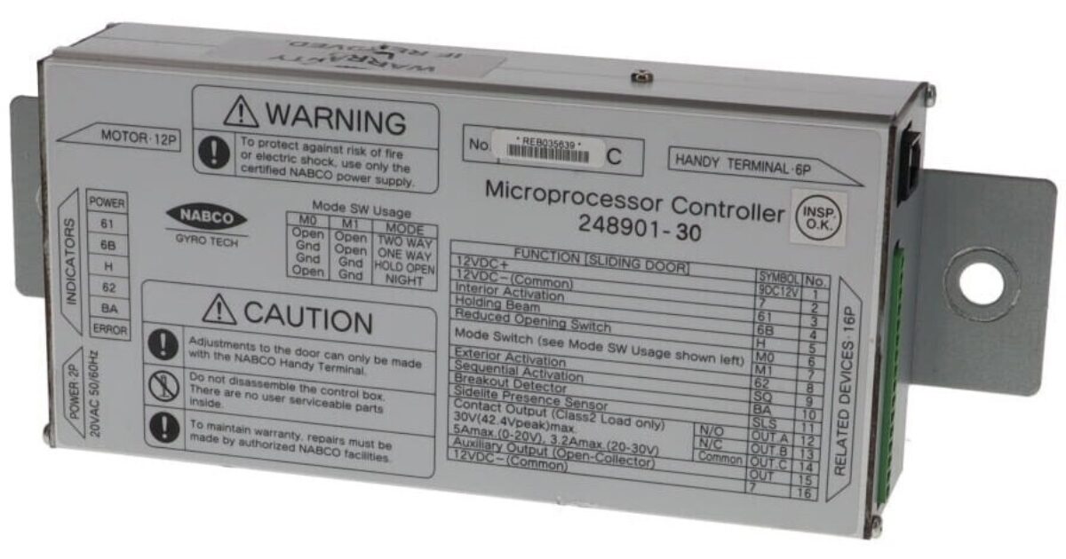 P.FSQ special pup① R248901-30 GT/NABCO 1175 PROCESSOR CONTROL, U30 | Door Controls USA