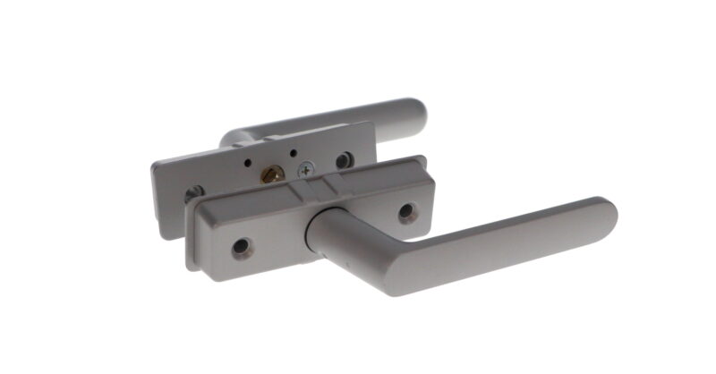 US05-0367-01 BESAM POSITIVE LATCH HANDLE - CL | Door Controls USA